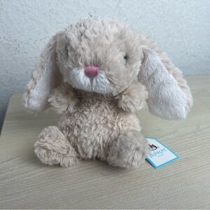 NWT JELLYCAT Yummy Bunny Beige Small Stuffed Animal